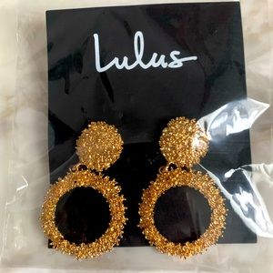 Statement earrings